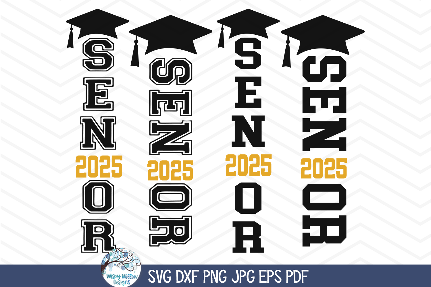 Graduation Banner SVG | Class of 2025 ClipArt