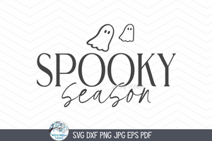 Spooky Season SVG | Halloween Seasonal Art