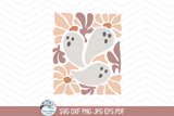 Abstract Ghosts SVG | Halloween Art Collection