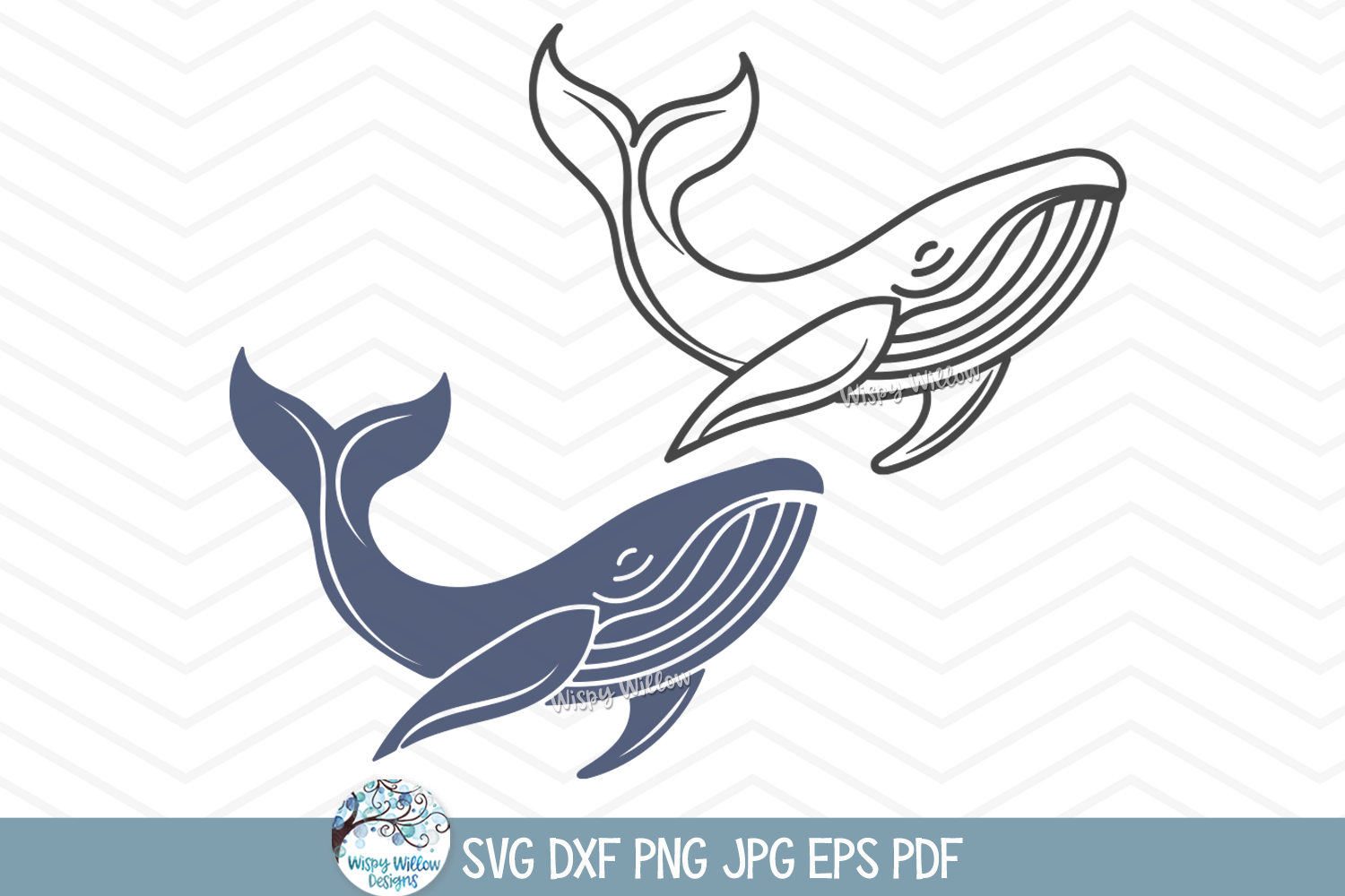 Whales SVG | Playful Marine Life Collection