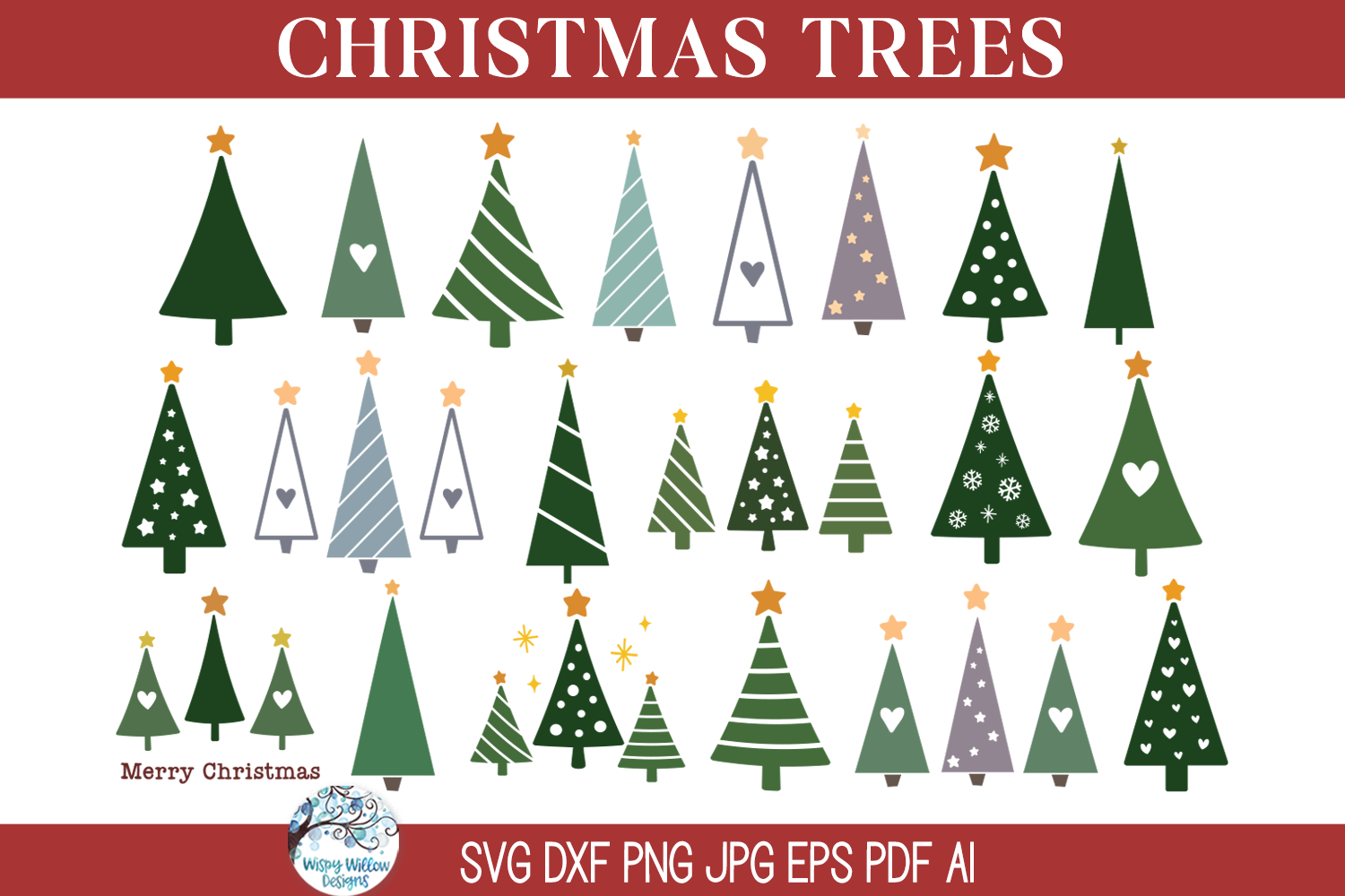 Christmas Tree SVG Bundle