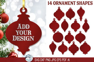 Christmas Ornament Shape SVG Bundle