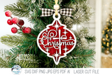 Arabesque Christmas Ornaments - Religious SVG File Bundle for Laser Cutter