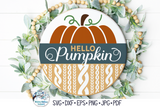 Fall Round Sign Bundle SVG | Autumn Season Collection