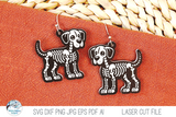 Halloween Skeleton Earring Bundle Vol 3- SVG Files for Laser Cutter