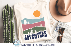 Adventure SVG | Mountains Wispy Willow Designs Company