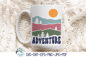 Adventure SVG | Mountains Wispy Willow Designs Company