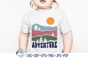 Adventure SVG | Mountains Wispy Willow Designs Company
