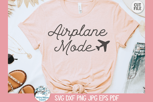 Airplane Mode SVG | Vacation Design Wispy Willow Designs Company