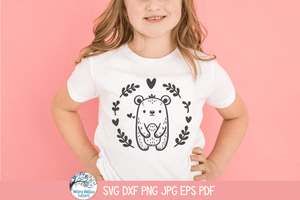 Bear SVG | Kids' Bear Design Wispy Willow Designs Company