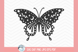 Celestial Butterfly SVG File for Cricut Wispy Willow Designs Company