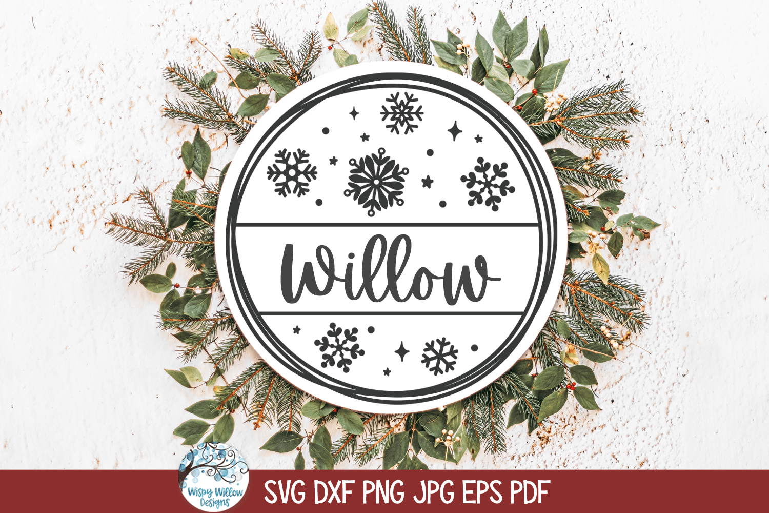 Christmas Bundle SVG | Festive Holiday Art Collection Wispy Willow Designs Company