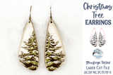 Christmas Laser Cut Earring SVG Bundle Wispy Willow Designs Company