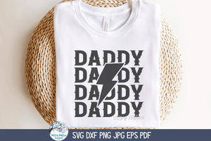 Daddy SVG | Loving Daddy Design Wispy Willow Designs Company