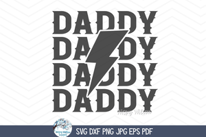 Daddy SVG | Loving Daddy Design Wispy Willow Designs Company