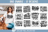 Dog SVG File Bundle for Cricut Wispy Willow Designs Company