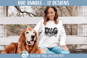 Dog SVG File Bundle for Cricut Wispy Willow Designs Company