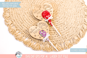 Easter Bunny Lollipop Holder Bundle - SVG File for Laser Cutter Wispy Willow Designs Company