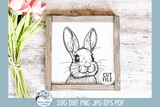 Easter Bunny SVG | Spring Rabbit Wispy Willow Designs Company