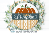 Fall Round Sign Bundle SVG | Autumn Season Collection Wispy Willow Designs Company