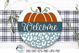 Fall Round Sign Bundle SVG | Autumn Season Collection Wispy Willow Designs Company