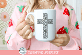 Floral Cross SVG | Easter Shirt Design Wispy Willow Designs Company