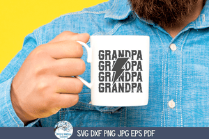 Grandpa SVG | Grandfather's Day Design Wispy Willow Designs Company