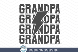 Grandpa SVG | Grandfather's Day Design Wispy Willow Designs Company