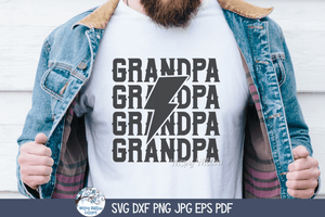 Grandpa SVG | Grandfather's Day Design Wispy Willow Designs Company