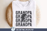 Grandpa SVG | Grandfather's Day Design Wispy Willow Designs Company