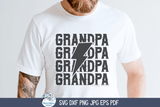 Grandpa SVG | Grandfather's Day Design Wispy Willow Designs Company