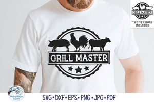 Grill Master SVG | Summer BBQ Party Wispy Willow Designs Company