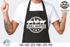 Grill Master SVG | Summer BBQ Party Wispy Willow Designs Company