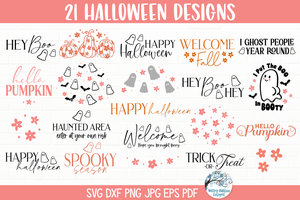 Halloween Bundle SVG | Spooky Designs Collection Wispy Willow Designs Company