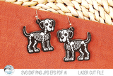 Halloween Skeleton Earring Bundle Vol 3- SVG Files for Laser Cutter Wispy Willow Designs Company