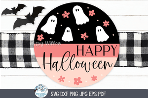 Happy Halloween SVG | Festive Holiday Design Wispy Willow Designs Company