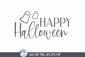 Happy Halloween SVG | Spooky Celebration Art Wispy Willow Designs Company