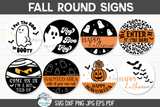 Harvest Round Sign SVG Bundle | Seasonal Designs Wispy Willow Designs Company