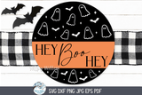 Hey Boo Hey SVG | Cute Halloween Ghost Art Wispy Willow Designs Company