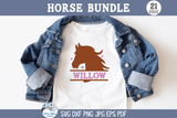 Horse Bundle SVG | Stallion Silhouette Designs Wispy Willow Designs Company