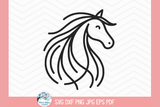 Horse SVG | Farm Animal Art Wispy Willow Designs Company