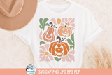 Jack O Lantern Pink SVG | Cute Halloween Pumpkin Design Wispy Willow Designs Company