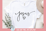 Jesus SVG | Religious Wispy Willow Designs Company