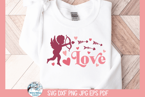 Love Cupid SVG | Valentine's Day Wispy Willow Designs Company