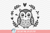 Owl SVG | Baby Shower Design Wispy Willow Designs Company