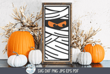 Rectangle Mummy SVG | Spooky Mummy Design Wispy Willow Designs Company