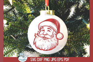 Santa SVG | Christmas Design SVG Wispy Willow Designs Company