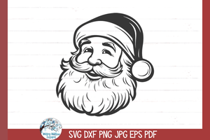 Santa SVG | Christmas Design SVG Wispy Willow Designs Company