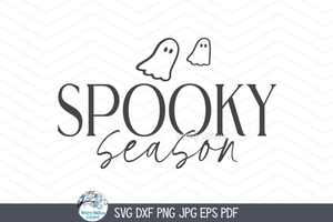 Spooky Season SVG | Halloween Seasonal Art Wispy Willow Designs Company