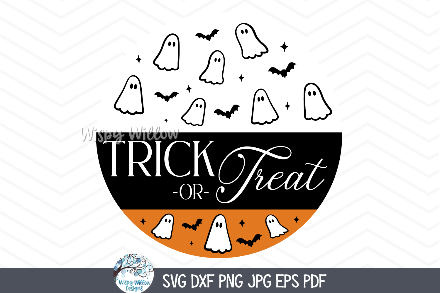 Trick Or Treat SVG | Halloween Candy Design Wispy Willow Designs Company